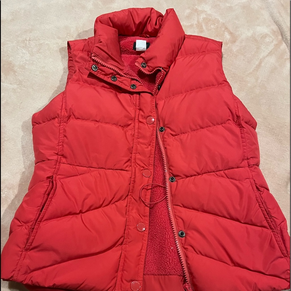 Snuggly J. Crew Vest